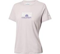 Columbia Ruby Springs Graphic Fitted Damen T-Shirts weiss Größe S Lifestyle Atmungsaktiv