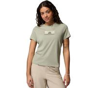 Columbia RUBY SPRINGS GRAPHIC FITTED SS Damen T-Shirt, grün, größe S