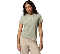 Columbia RUBY SPRINGS GRAPHIC FITTED SS Damen T-Shirt, grün, größe L