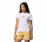 COLUMBIA Ruby Springs Graphic Fitted SS Damen | WHITE, BRANDRISE | L