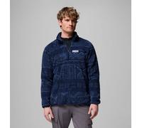Columbia - Rugged Ridge High Pile Half Zip - Fleecepullover, Gr. XL, blau (CollegiateNavy/DeschutesDays)