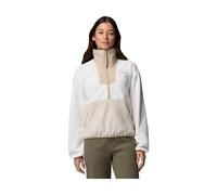 Columbia Sequoia Grove Half Zip Fleece Damen Fleecejacke weiß beige - XL