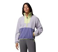 Columbia Sequoia Grove Damen-Fleece, 1/2-Reißverschluss, Lavender Pearl/Stormwatch/Citron Haze, M