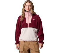 Columbia Sequoia Grove Half Zip Fleece Women rich wine, dark stone - Größe L