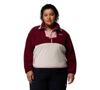 Columbia Sequoia Grove Half Zip Fleece Women rich wine, dark stone - Größe S