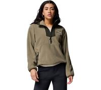Columbia Sequoia Grove Half Zip Fleece Women stone green/greenscape/coll navy - Größe XS