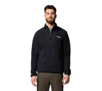 Fleecepullover COLUMBIA "SEQUOIA GROVE HALF ZIP FLEECE", Herren, Gr. L, schwarz, Obermaterial: 100% Polyester, sportlich, Sweatshirts (96578001-L) schwarz