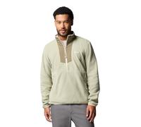 Columbia Sequoia Grove Herren-Fleece, halber Reißverschluss, Safari/Stone Green, L