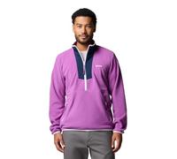 Columbia Sequoia Grove Herren-Fleecejacke mit halbem Reißverschluss, Razzle/Coll Navy, Größe L