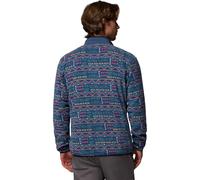 Columbia Sequoia Grove Printed Full Zip Herren Rollkragenpullover, blau M
