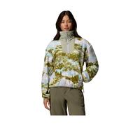 Columbia - Women's Sequoia Grove Printed Half Zip - Fleecepullover, Gr. XS, oliv (CitronHaze/Fieldaze)
