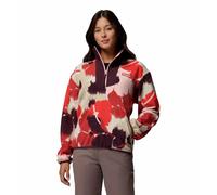 Columbia Sequoia Grove Printed Half Zip Damen Rollkragenpullover, rot S
