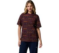 Columbia Sequoia Grove Printed Tee rich wine, horizons (624) M