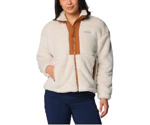 Columbia - Sherpa Fleece - Boundless Discovery Sherpa Full Zip II Chalk Camel Brown für Damen - Größe M - Beige Beige M