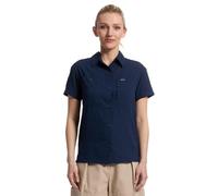 Columbia Silver Ridge Utility-Kurzarmshirt für Damen, Collegiate Marineblau, X-Groß