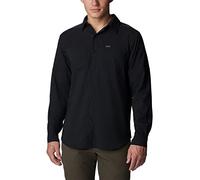 Columbia Silver Ridge Utility Lite Herren-Langarmshirt, Schwarz, 3X Hoch