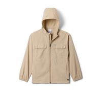 Columbia Skien Valley Hooded Long Sleeve Shirt ancient fossil (271) S