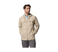 Columbia Skien Valley Hooded Long Sleeve Shirt ancient fossil, shark (271) M