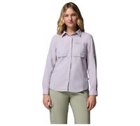 Columbia - Skien Valley Long Sleeve Lavender Pearl - L - Wanderhemd Lavender Pearl L