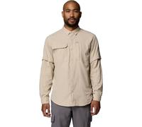 COLUMBIA Skien Valley Long Sleeve Shirt - Herren - Grau / Beige - Größe XXL- Modell 2026