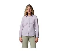 Columbia - Skien Valley Long Sleeve Lavender Pearl - S - Wanderhemd Lavender Pearl S