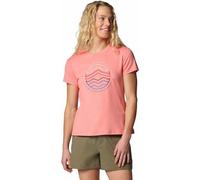 COLUMBIA Sloan Ridge Graphic SS Tee Damen | ALPENGLOW, FIND YOUR TRAIL | S