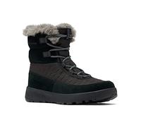 Columbia Slopeside Peak Luxe wasserdichte Schneestiefel für Damen, Schwarz (Black x Graphite), 41 EU