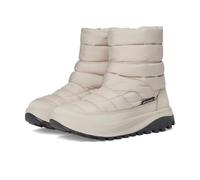 Columbia Snowtrot Mid Schneestiefel für Damen, Weiches Taupe/Haifisch, 8 Wide