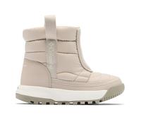 Columbia Snowtrot Mid Wanderstiefel für Kinder, unisex, Weiches Meersalz in Taupe, 28 EU