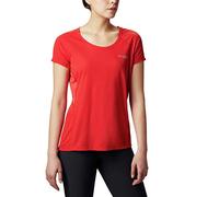 Columbia Sportswear Damen Damen T-Shirt Titan Ultra II Short Sleeve, Red Spark, XS, 1842481