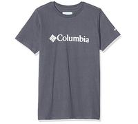 Columbia Sportswear Jungen CSC Basic Logo Youth T-Shirt, Graphite, S