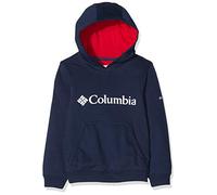 Columbia Sportswear Jungen Hoodie CSC Basic Logo Youth, Collegiate Navy, XS, 1877541