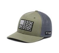 Columbia Sportswear PFG Mesh Ballcap, Cypress/Grill/US-Fischflagge, XXL