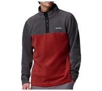 Columbia - Steens Mountain Half Snap II - Fleecepullover, Gr. M, rot (RedOxide/Shark)