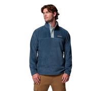 Columbia Steens Mountain Herren-Fleecejacke mit halbem Schnappverschluss, Everblue/Crushed Blue, Größe 4XL Große Größen