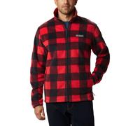 Columbia Steens Mountain Printed Herren Rollkragenpullover, rot XL
