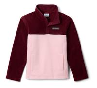 Columbia Steens Mtn II 1/4 Snap Fleece Pull-Over Kinder Rollkragenpullover, rot L