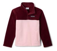 Columbia Steens Mtn II 1/4 Snap Fleece Pull-Over Kinder Rollkragenpullover, rot M