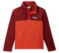 Columbia Steens Mtn II 1/4 Snap Kinder Pullover rot Größe 104 Trekking Atmungsaktiv