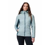 Columbia Steppjacke "Powder Pass II" in Hellblau - Größe M | Damenjacken