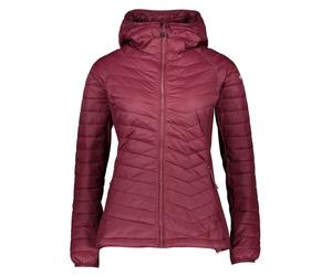 Columbia Steppjacke "Powder Pass II" in Rot - Größe M | Damenjacken