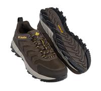 Columbia Herren Wanderschuh Strata Trail Low Cordovan/Goldgelb Größe 45