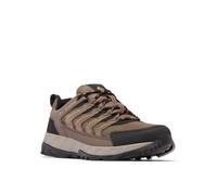 Columbia Strata Trail Low Wanderschuh für Herren, Mud/Tangy Orange, 47 EU