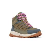 Columbia Strata Trail Mid wasserdichter Wanderschuh für Damen, Steingrün/Sonnenstein, 37.5 EU