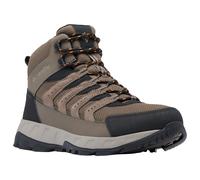 Columbia Strata Trail Mid Wasserdichter Wanderschuh für Herren, Mud/Desert Sun, 47 EU