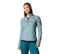 Columbia Summit Valley für Damen, langärmelig, halber Reißverschluss, Blau (River Blue), Groß