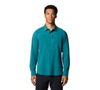 Columbia Summit Valley Woven Langarmshirt für Herren, Blau (River Blue), L