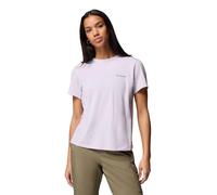 Columbia Sun Trek Damen Kurzarm II, Lavendel-Perle, 2X