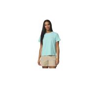 columbia sun trek ii women s technical t shirt blau XS