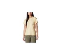 columbia sun trek women s technical t shirt beige M